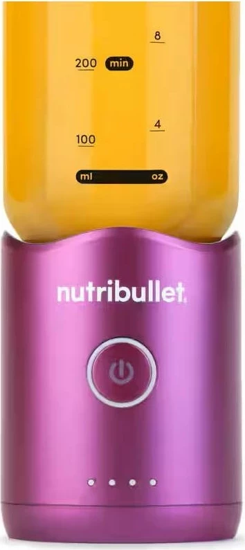 Blender portabil Nutribullet Flex, 590ml, USB-C, fiolet