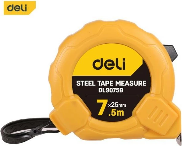 Deli Meter Metalik 7.5M Dl9075B