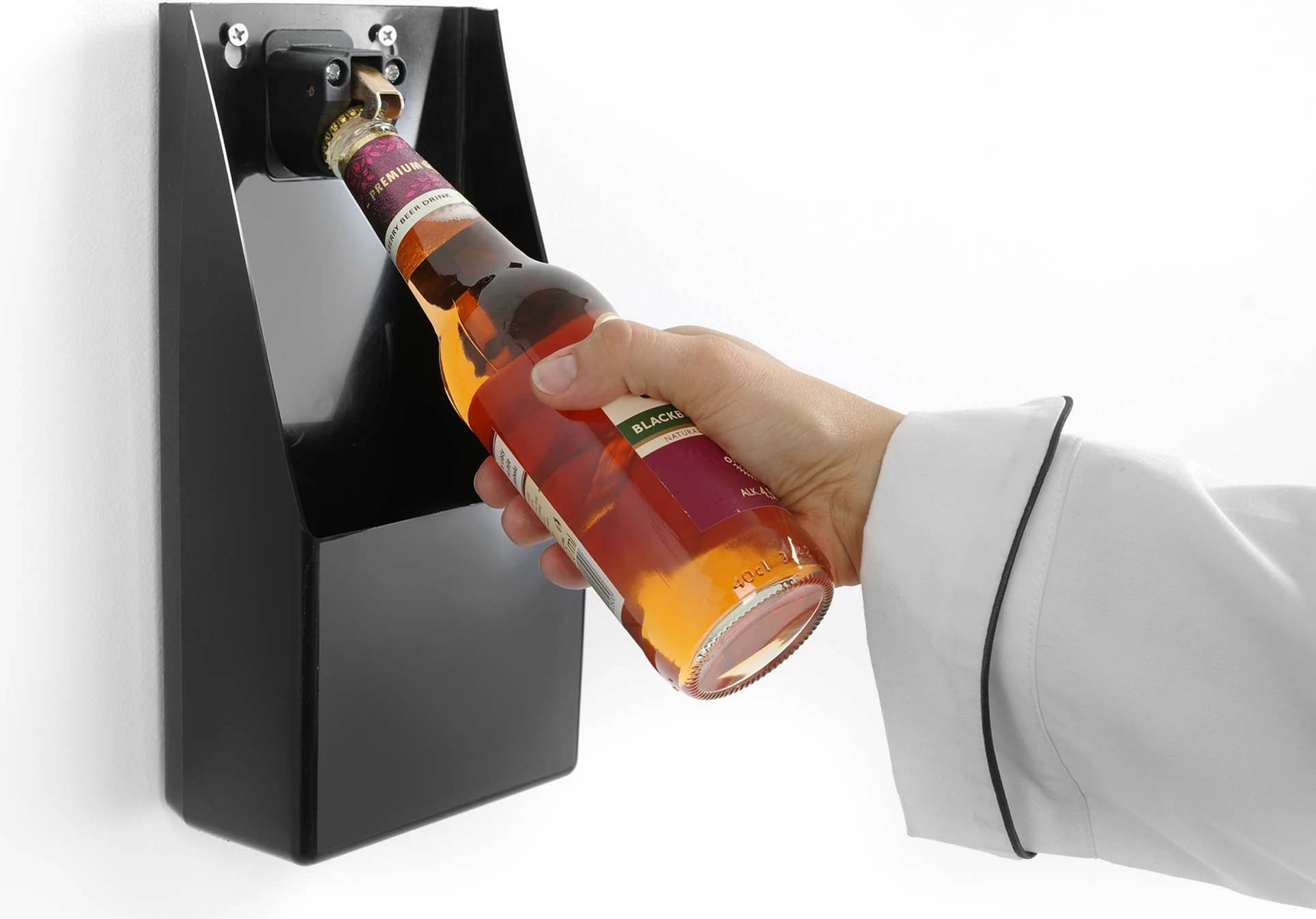 Hapëse shishesh me kosh kapakësh, Bar Up, 135×70×295 mm, e zezë