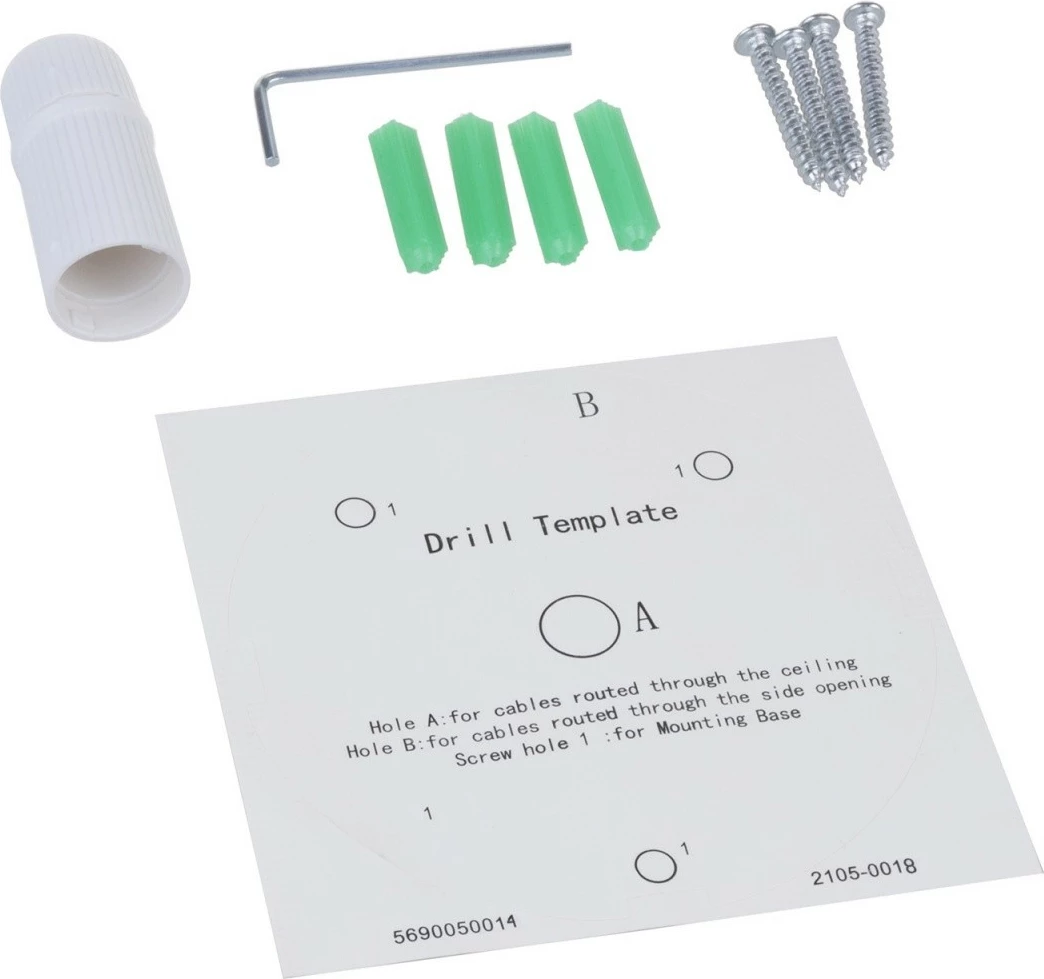 Kamerë IP WiFi, Maclean, MCTV-516, 5MP, H.265/H.265+, ONVIF, e jashtme, e bardhë