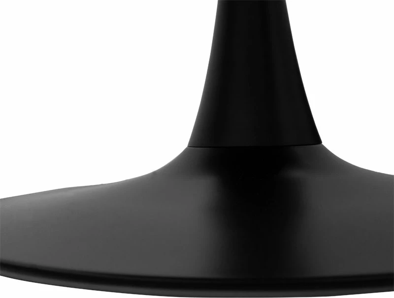 Set tavoline me karrige Balou-Parker, 5 copë, ngjyrë e zezë dhe anthracite, D120x73cm