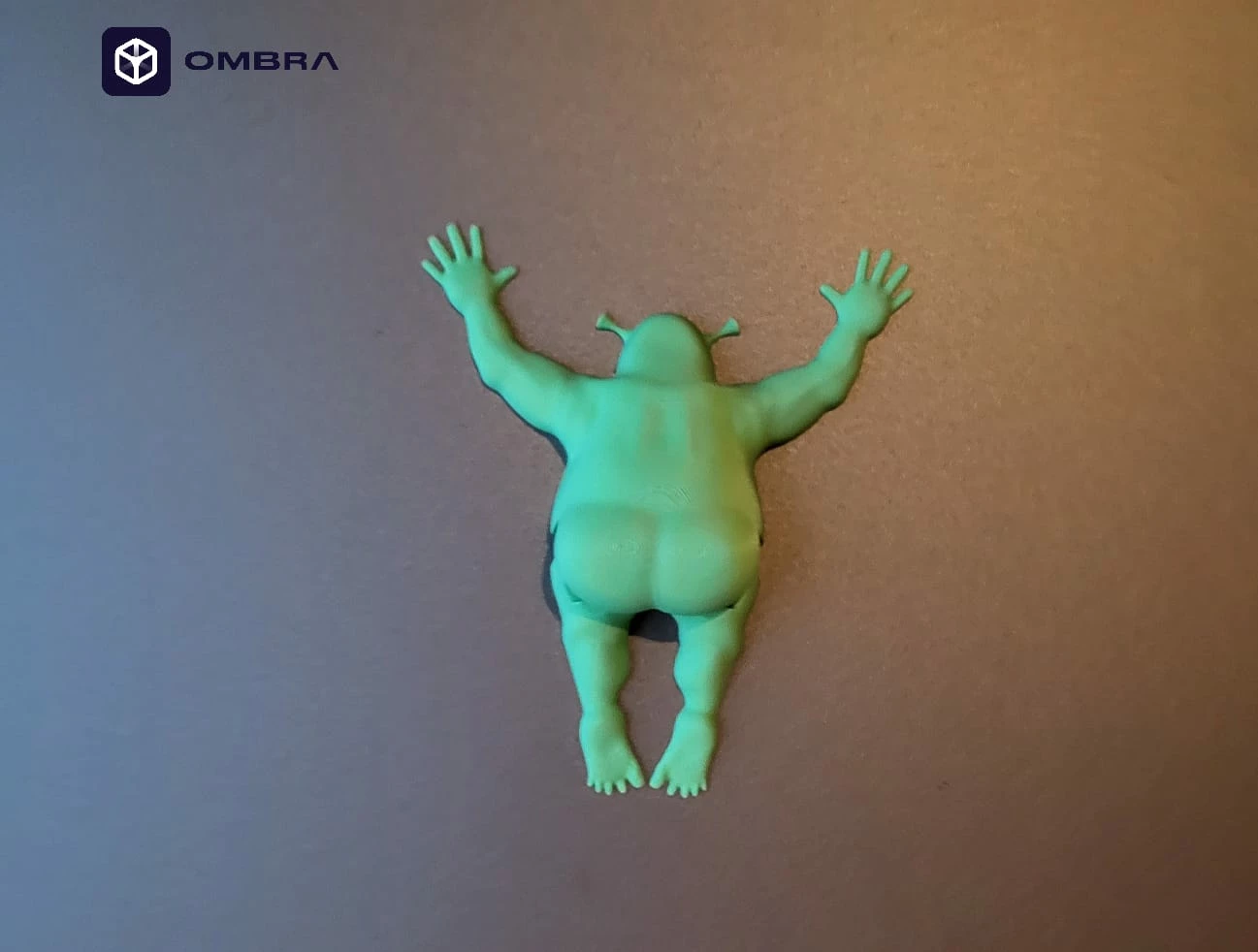 Shrek Fridge Magnet - e gjelbert