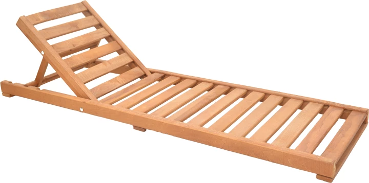 Shezlong Specta dru ahu ngjyrë arre 60x190x50cm