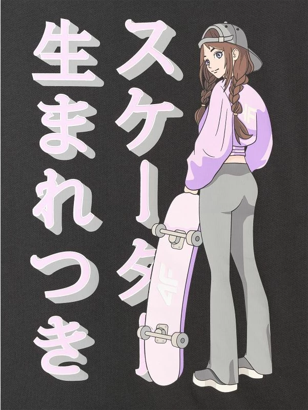 Maicë për femra 4F, e zezë