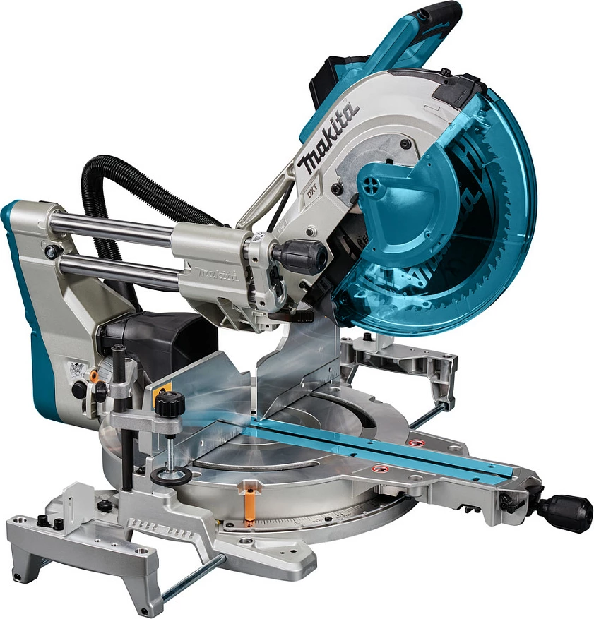 Sharrë këndore rrëshqitëse Makita LS1219L, 1800W, disk 305mm, laser, e kaltër