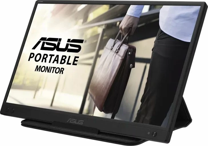 Monitor portativ Asus ZenScreen MB166C 90LM07D3-B01170, 15.6\" Full HD IPS 60Hz USB-C, i zi