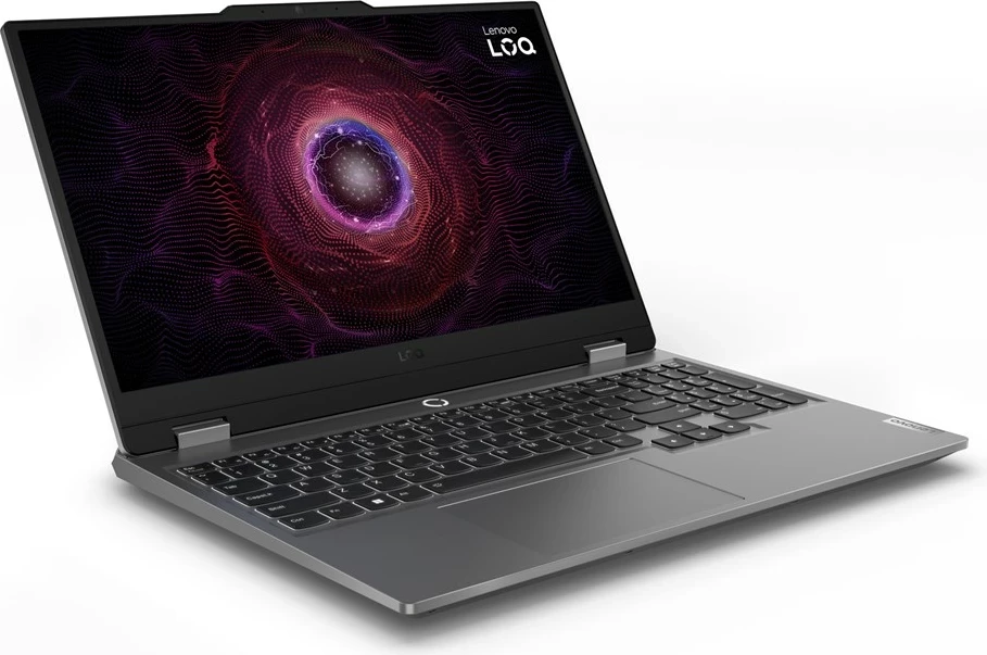 Laptop Lenovo LOQ, AMD Ryzen 5 7235HS, 15.6", 16 GB RAM, 512 GB SSD, NVIDIA RTX 3050, Gri me backpack