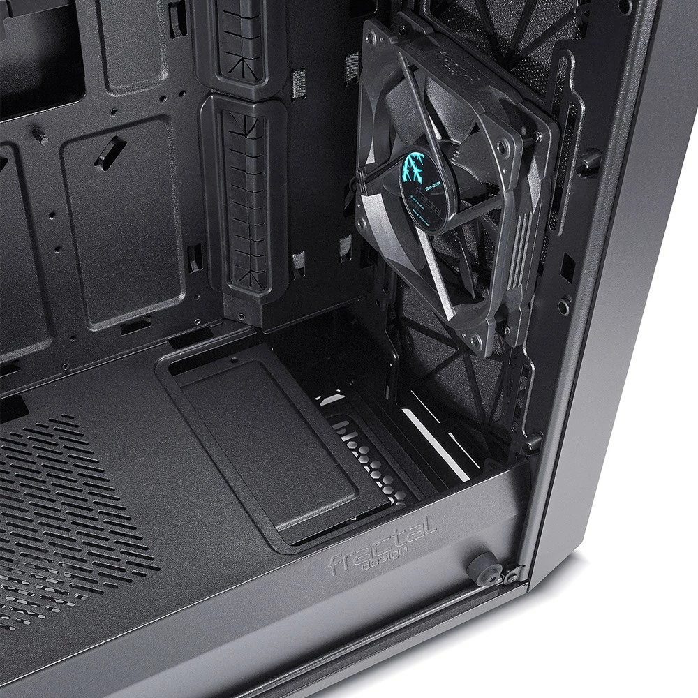 Kasë Fractal Design Meshify C, Midi Tower, ATX, ITX, micro ATX, E zezë