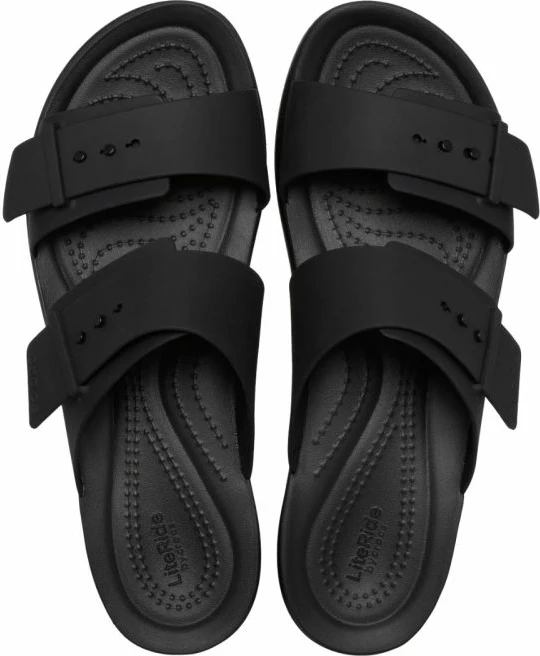 Shlapa femra Crocs Brooklyn Buckle Low, të zeza [Madhësia: 37 - 38]
