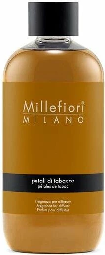 Refill vaj esencial për difuzor me shkopinj Millefiori Milano Petali di Tabacco 250 ml