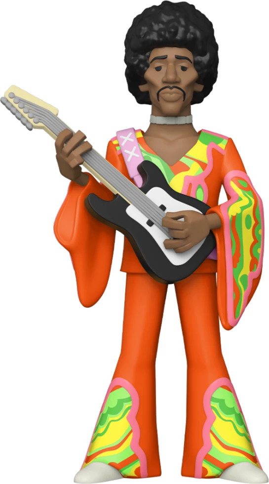Figurinë vinili Funko Gold Music Jimi Hendrix 12\" (rreth 30 cm) shumëngjyrëshe