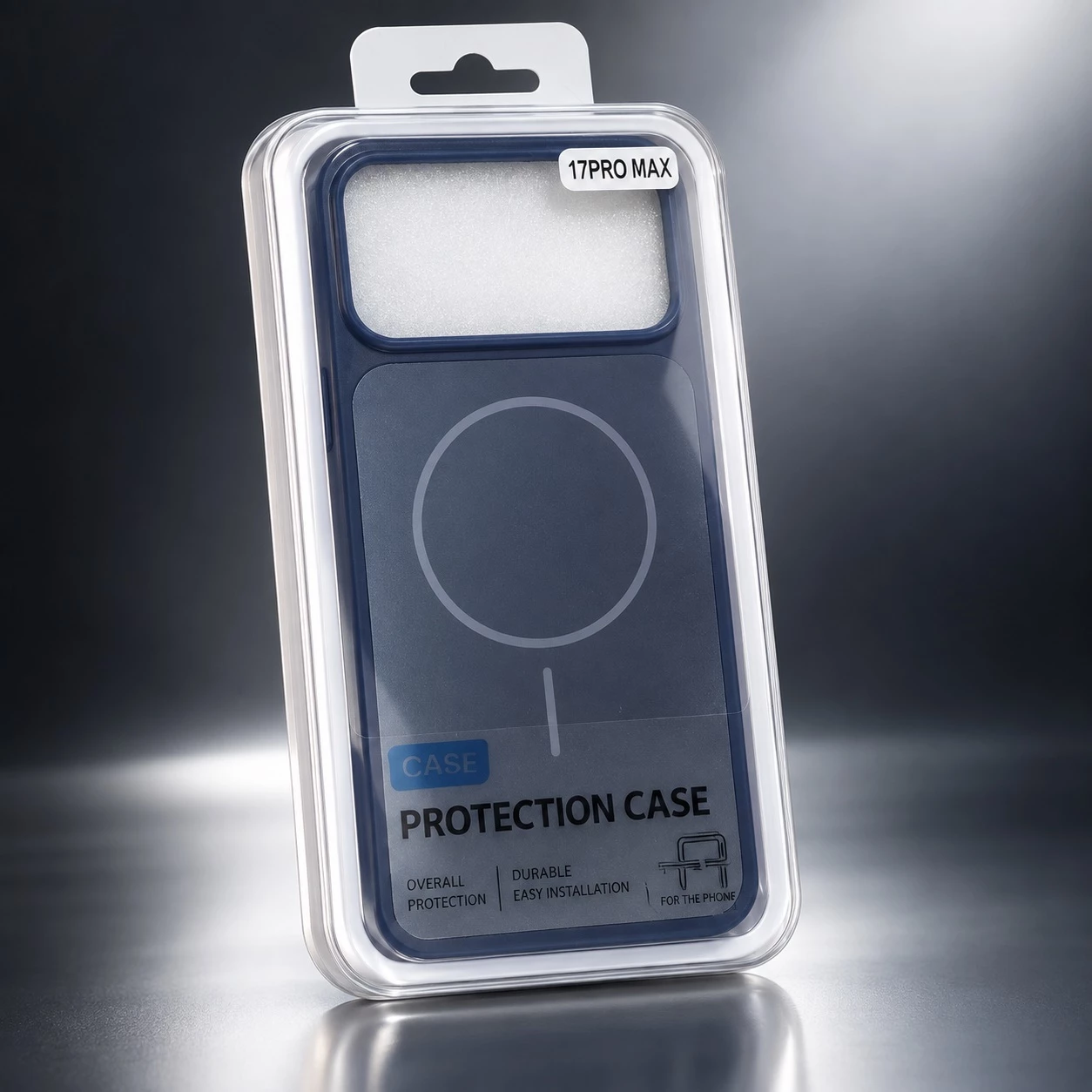 Mbrojtëse për iPhone 17 Pro Max – Blu e Errët