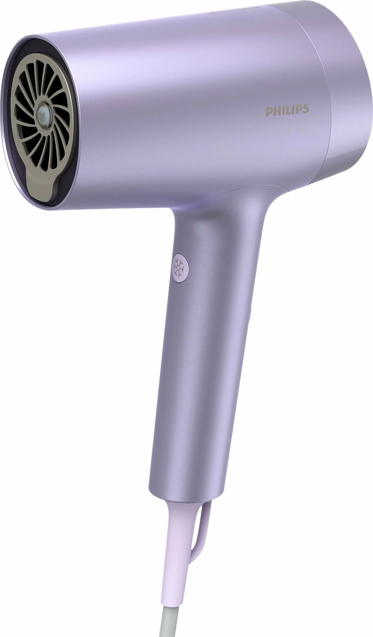 Fen Philips BHD720/10 1800W me jonizim, difuzor magnetik, Cold Shot, vjollcë, set me difuzor dhe koncentrator