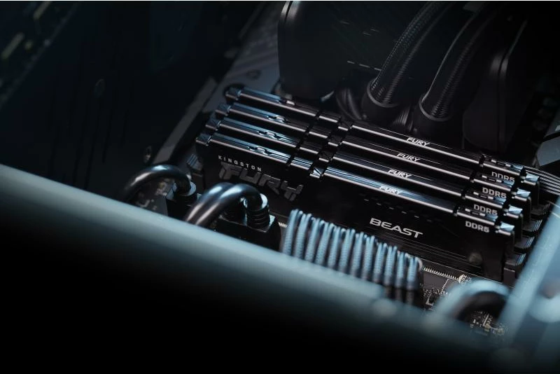 RAM Memorje Kingston FURY Beast KF556C36BBE2-32 DDR5 32GB 5600MHz DIMM, e zezë