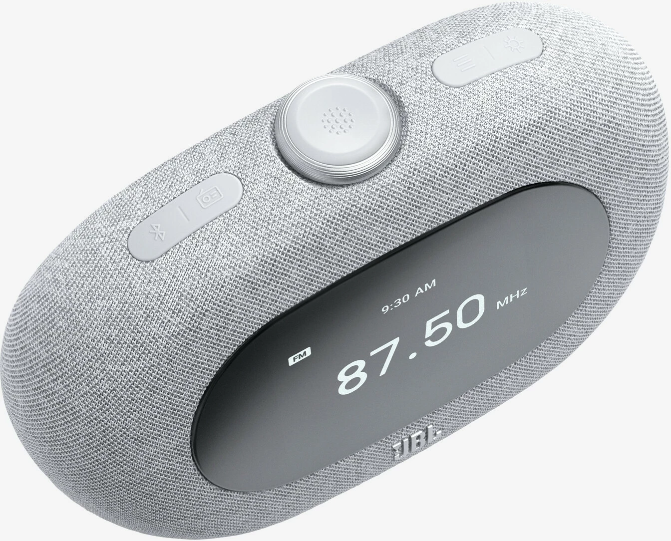 Altoparlant JBL Horizon 3 Bluetooth, radio DAB/DAB+/FM, orë alarmi me dy alarme, gri, set me kabllo rryme dhe antenë