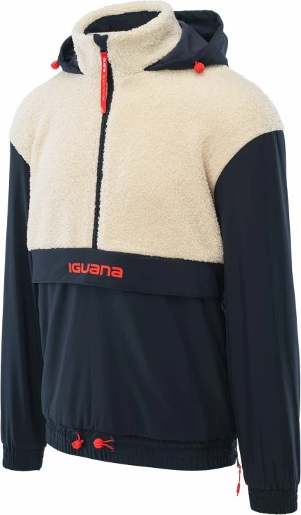 Jakne për meshkuj Iguana, e bardhë/zezë