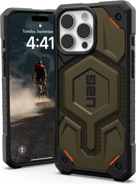 Mbështjellës UAG Monarch Pro me MagSafe për iPhone 16 Pro Max, Gjelbër