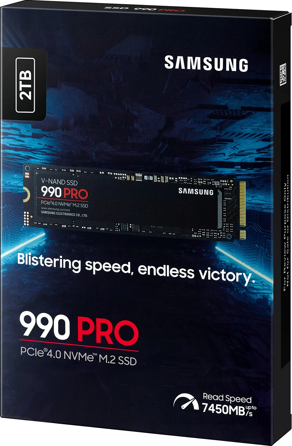 SSD Samsung 990 PRO, 2 TB, M.2, 7450 MB/s