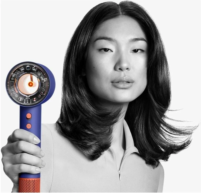 Tharëse flokësh Dyson Supersonic Nural, 1600W, kaltër/topaz