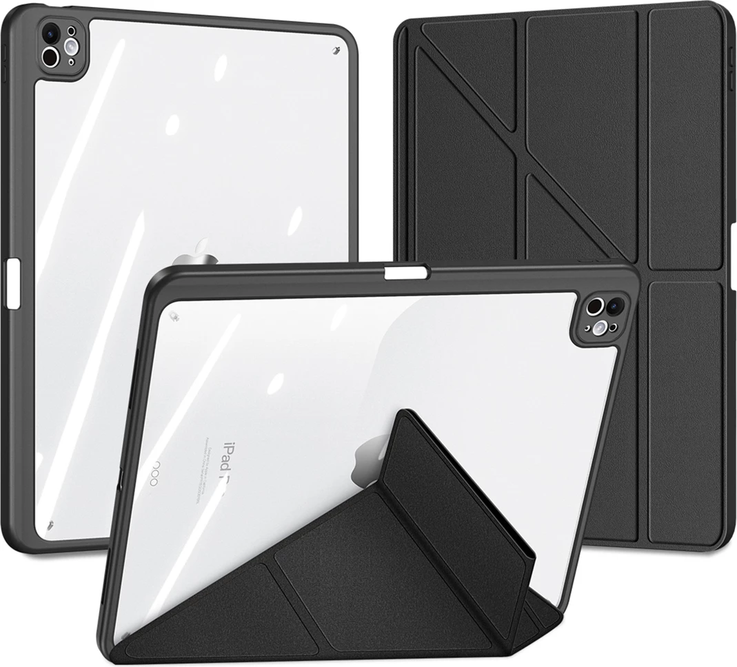 Mbështjellës Dux Ducis Magi për iPad Pro 11\" (2024/2025), me stand, i zi
