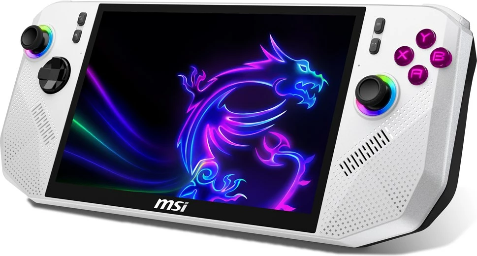 Konzolë portabile për lojëra MSI Claw A8 BZ2EM-025PL, 8", 1 TB SSD, Windows 11 Home, Bardhë
