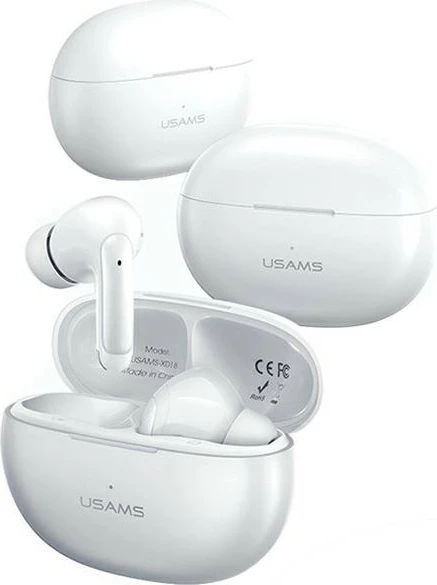 Kufje wireless USAMS X-Don Series TWS, Bluetooth 5.3, dy mikrofona, ENC, të zeza