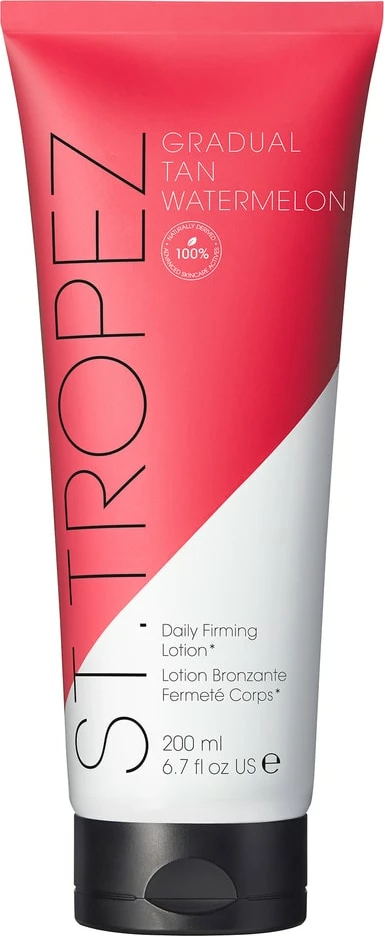 Losion gradual për vetëngjyrim trupi ST. TROPEZ Gradual Tan Watermelon Daily Firming Lotion për femra, 200ml