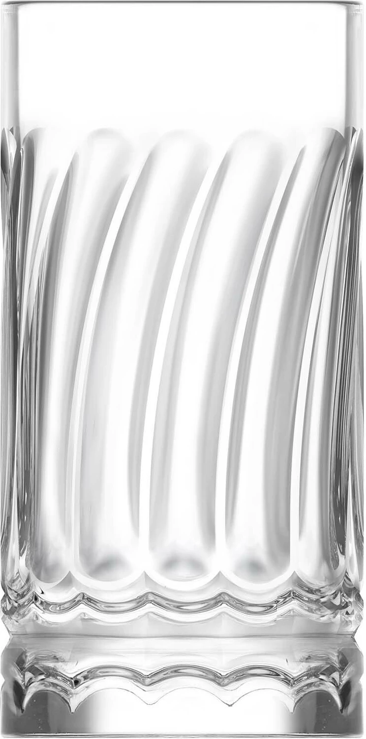 Gotë highball LAV HORECA Mallorca 390 ml transparente, set 12 copë