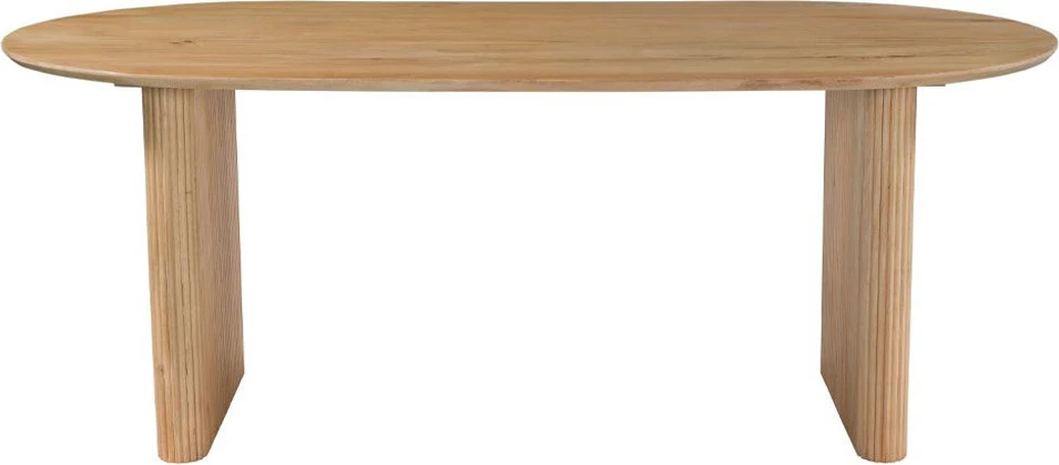 Tavolinë DON, ngjyrë natyrale, 200x100x76cm