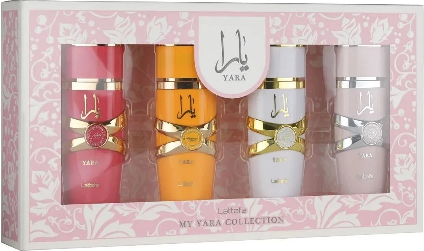 Eau de Parfum për femra Lattafa My Yara Collection, 4x25ml