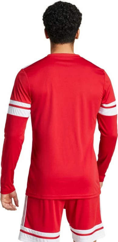 Fanellë me mëngë të gjata për meshkuj adidas, e kuqe [Madhësia: XL]