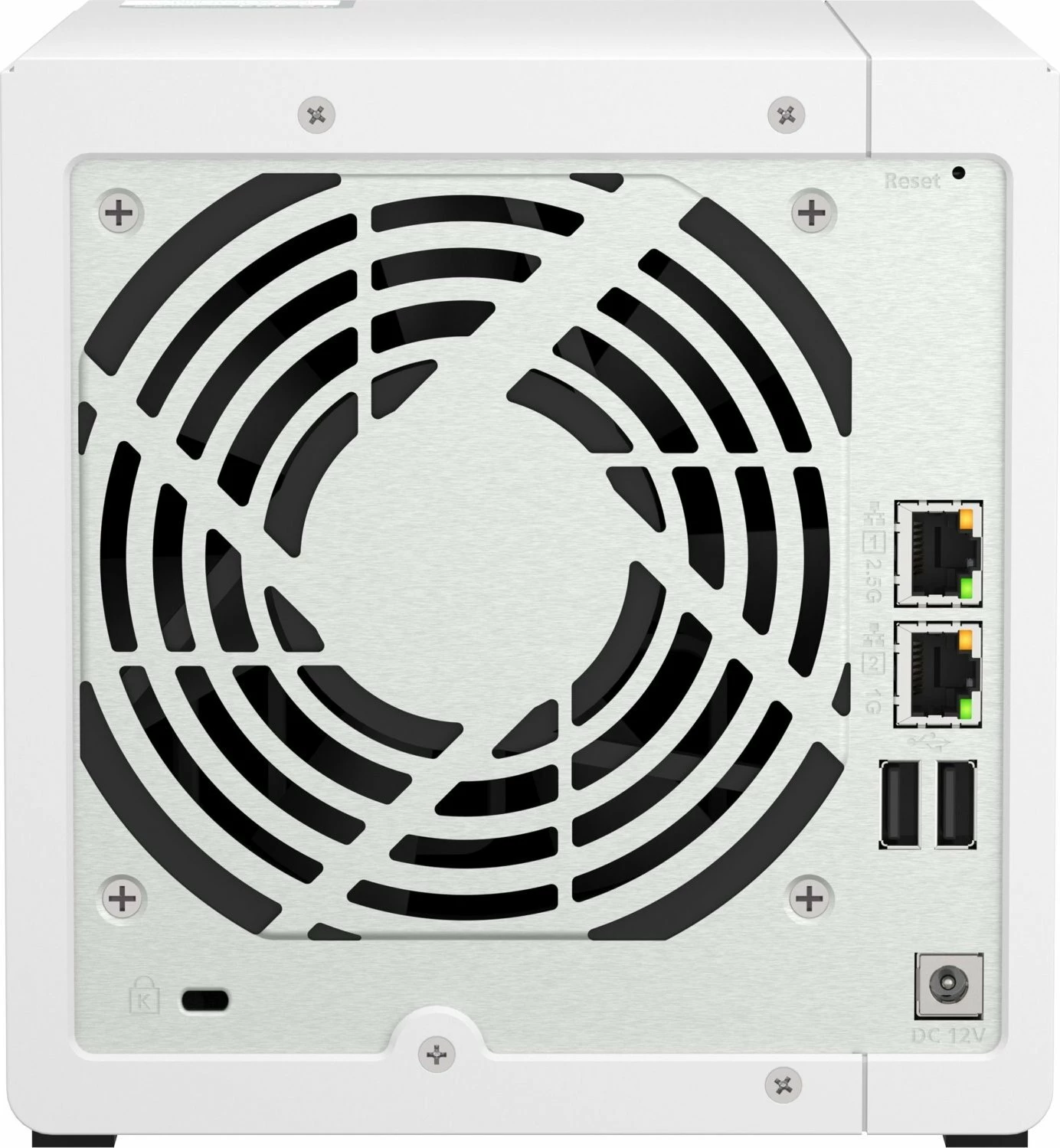 Server NAS Qnap TS-433-4G, 4-bay, 4GB RAM, 2.5GbE, i bardhë