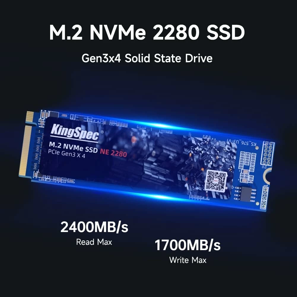 Ssd KINGSPEC SSD 512GB (Kaltër e mbyllur)