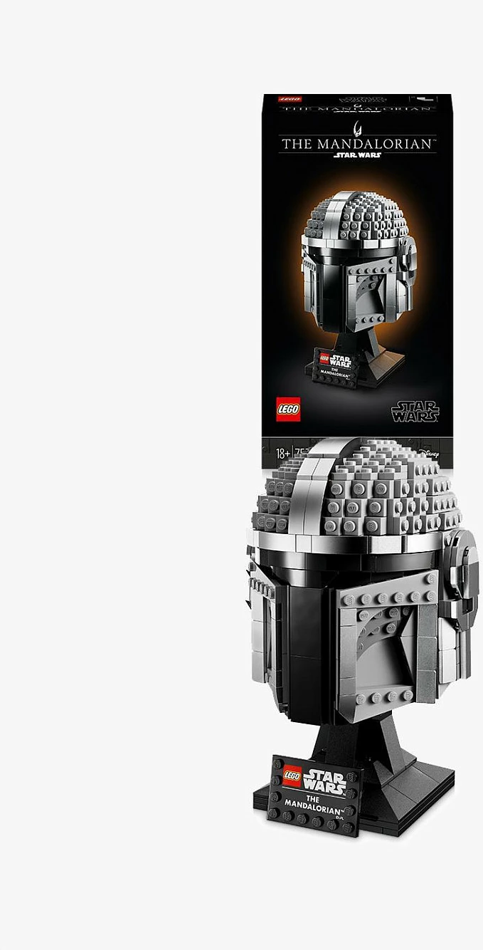 Set ndërtimi LEGO Star Wars The Mandalorian Helmet, 584 pjesë, shumëngjyrësh