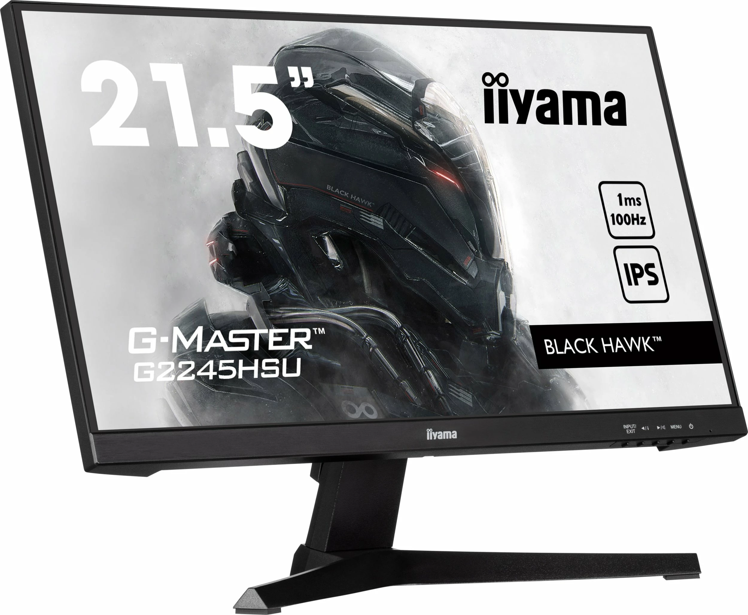 Monitor gaming iiyama G-Master G2245HSU-B2 21.5\" IPS Full HD 100Hz 1ms Adaptive-Sync, i zi