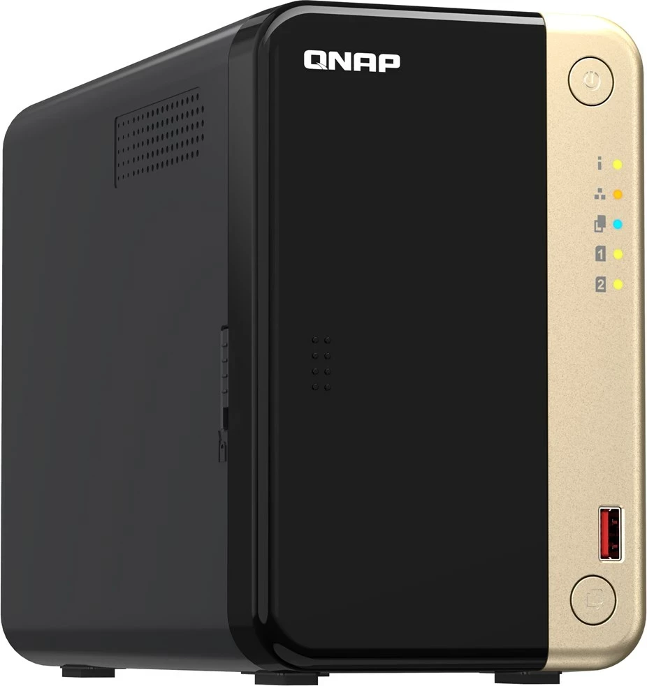 NAS QNAP TS-264, Intel Celeron N5095, 8 GB RAM, Tower, Zezë/Ari