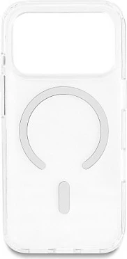 Mbështjellës DeLOCK iPhone 17 Pro, kompatibil me MagSafe, transparent-bardhë