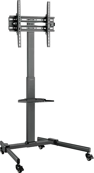 Karrocë për TV/monitor LogiLink, 32"-55", me rrota, e zezë