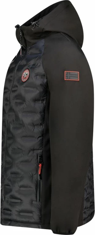 Jakne për meshkuj Geographical Norway, e zezë