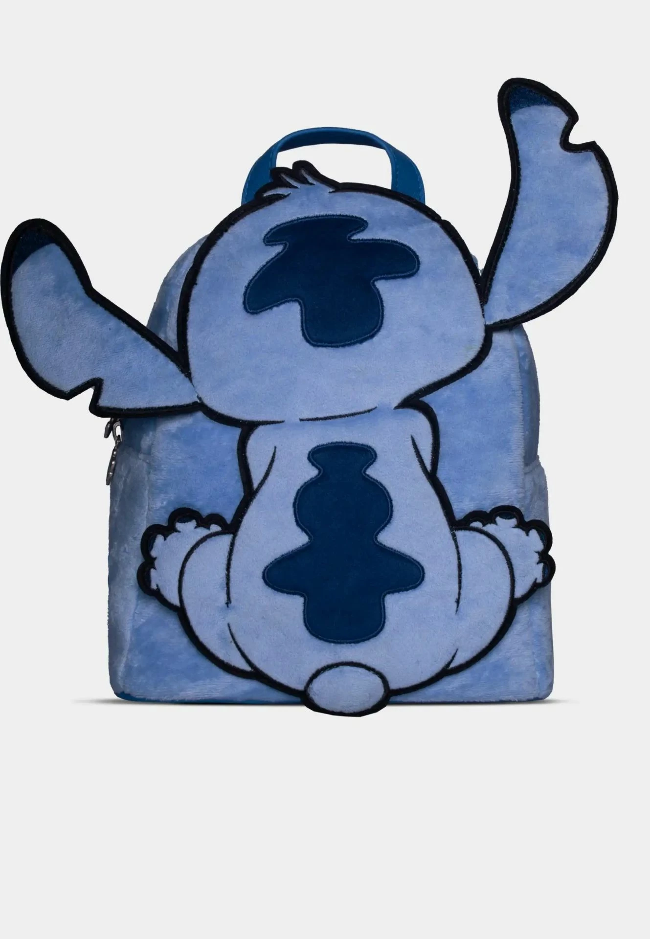 Çantë shpine mini Difuzed Lilo & Stitch Stitch Back, e qëndisur, plush, blu