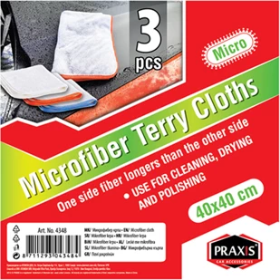 Praxis Lecka Mikrofiber set 3pcs