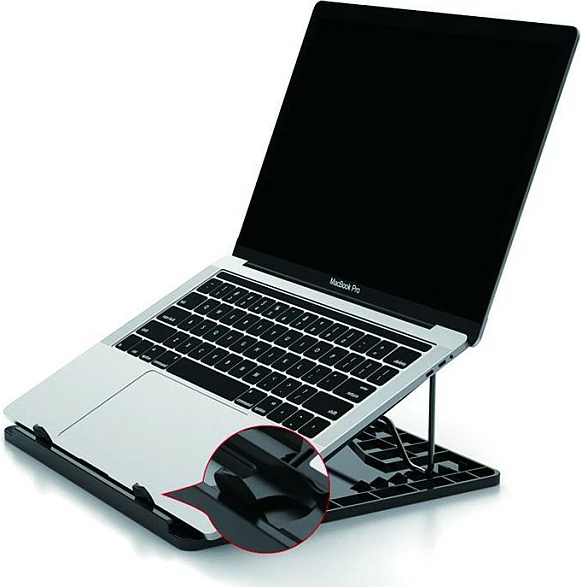 Mbajtëse laptopi Conceptronic ERGO 15.6", metalike, gri