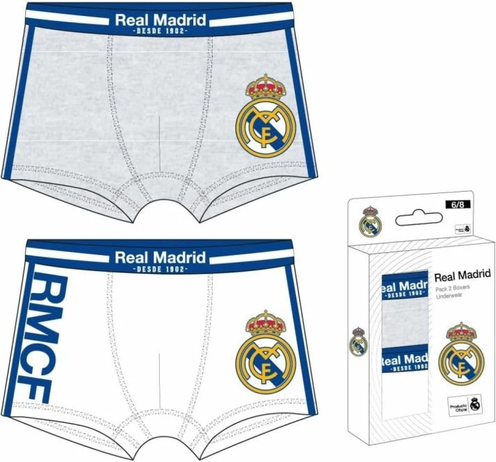 Të brendshme boxer për djem Yakimasport Real Madrid