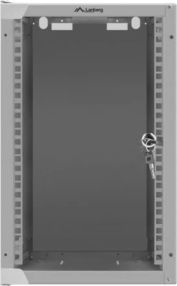 Kasë rrjeti Lanberg WF10-2309-10S, 9U, 280x310mm, Gri, për mur