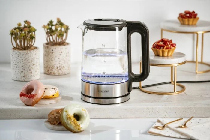 Çajnik elektrik Mesko MS1301B 1.7 L 2200 W me kontroll temperature 60-100°C i zi