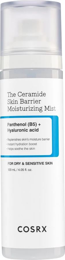 Mist hidratues për fytyrë COSRX The Ceramide Skin Barrier Moisturizing Mist Face Spray për femra 120ml