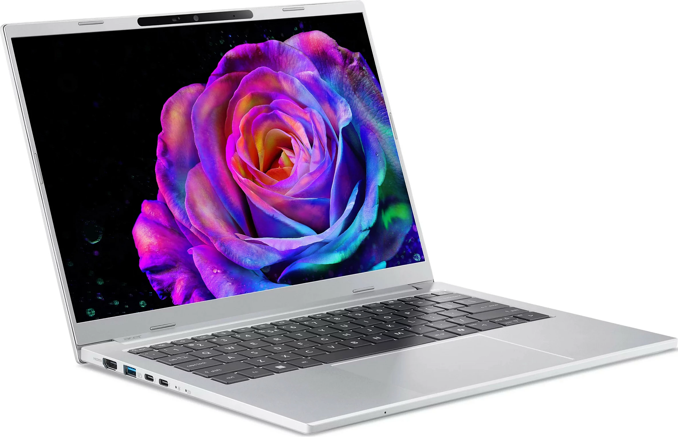 Laptop Acer Aspire 14 AI OLED A14-I71M-76XL, 16GB RAM, 512GB SSD, Windows 11 Home, argjendtë