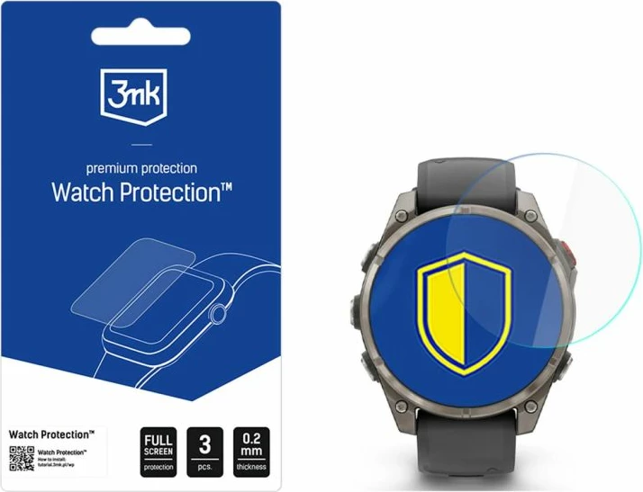Mbrojtës ekrani për orë Garmin Fenix 8 Pro 47mm 3mk Protection