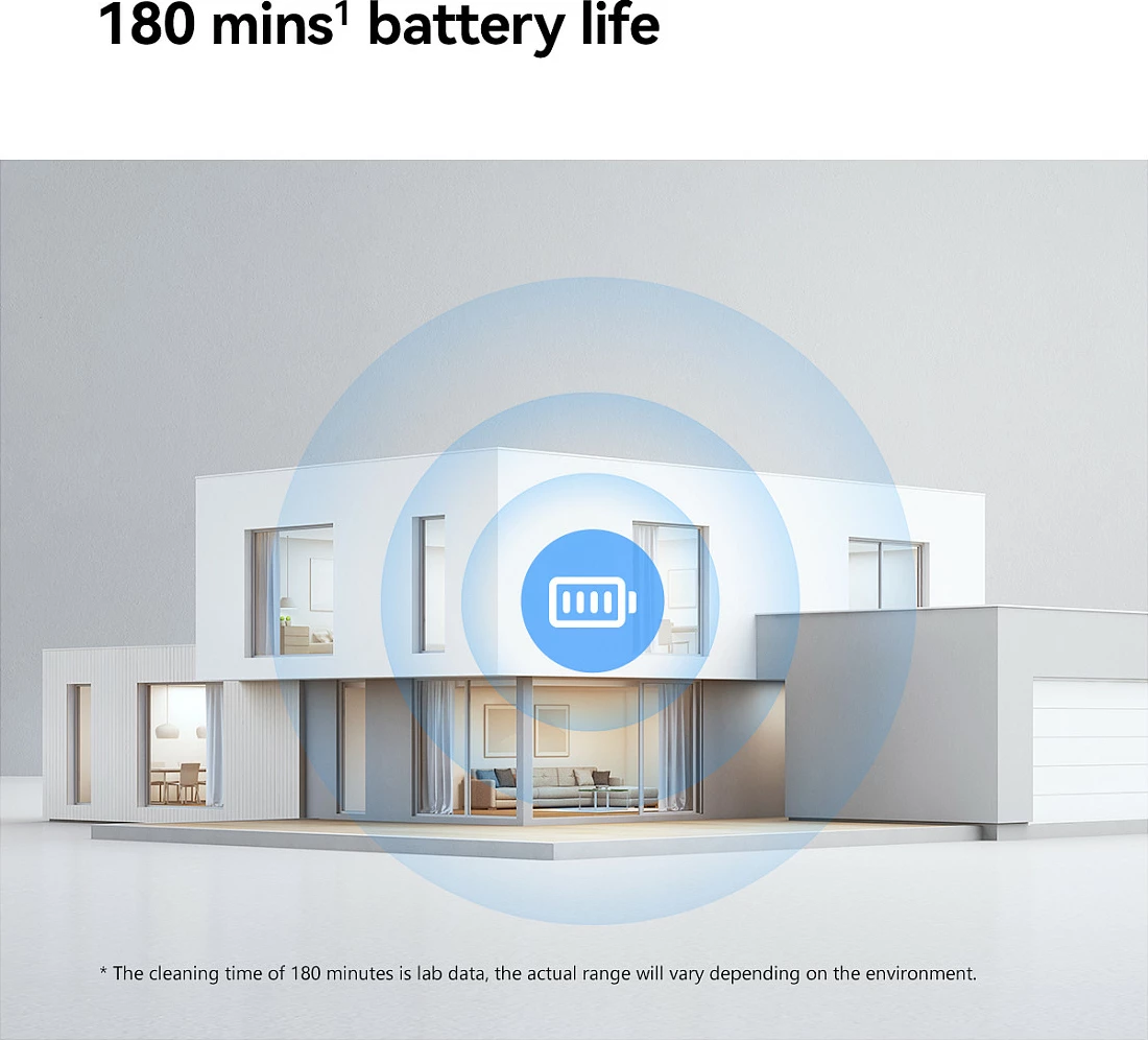 Fshesë robotike Imou RV3, me fshirje dhe LiDAR, bateri 6400mAh, e bardhë