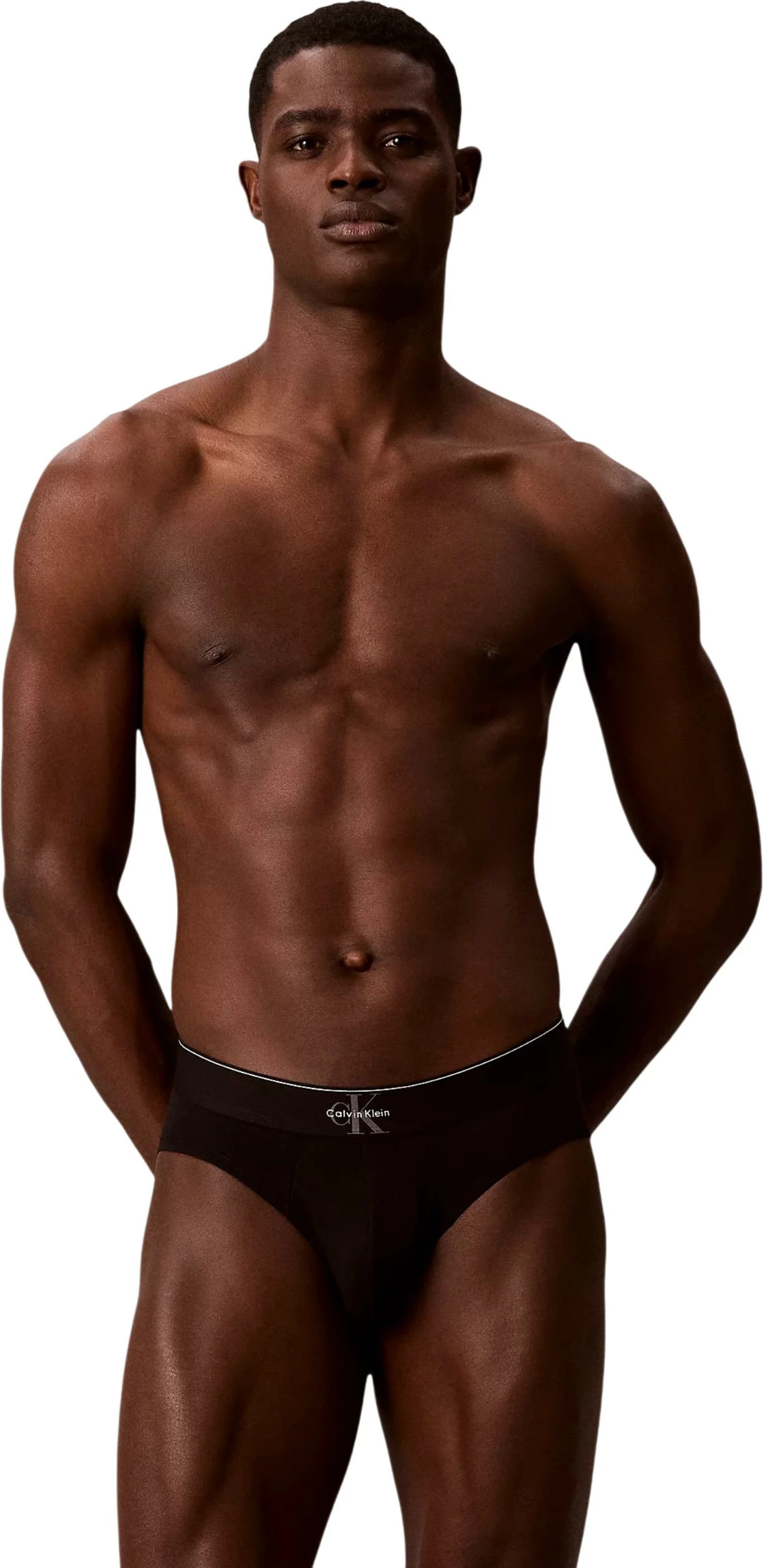 Të brendshme për meshkuj Calvin Klein Underwear Hip Brief 3PK LV00NB4471, të zeza [Madhësia: S]